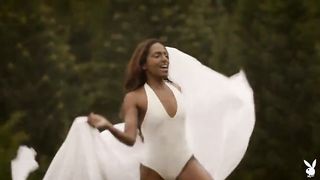 Exotic girl dance and strip outdoor - Nirmala Fernandes