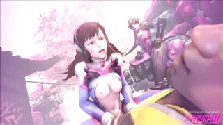 All porn of the Overwatch game in one 2 hours+ Big Compilation 2019 -  HD 720p