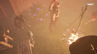 Жуткий сезон, неделя 6  Оборотень трахает милфу ведьму в темном лесу 1 серия