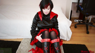 Hidori Rose- Ruby Rose (RWBY)