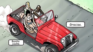 Visitando África cómic español