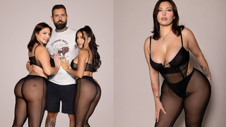 Lena sexy & Vivian sexy - Military Veteran sexy Frist Time Threesome