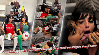 porn sexy & Yasmina porn - Football Vs Rugby Fuckfest (18/10/25)