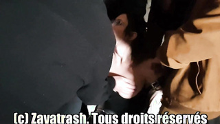 Masked French Blowbang