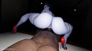 Overwatch - Widowmaker Reverse Cowgirl (Black)