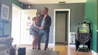 Crystal Clark - My dad's crazy girlfriend moves in with us sub
