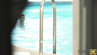 Victoria Daniels - Sex With Her Boyfriend´s Father After Swimming Pool