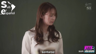 SSIS-393 Hayano Uta - Lleva un vestido maxi ajustado de una pieza que le entalla el cuerpo Sub Esp