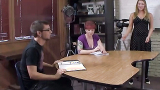 Aurora Snow fucks student