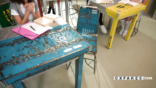 Jenna Ortega, Millie Bobby Brown, Ariana Grande and Zendaya suck together