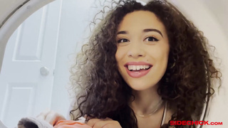 Willow gets stuck in the washing machine