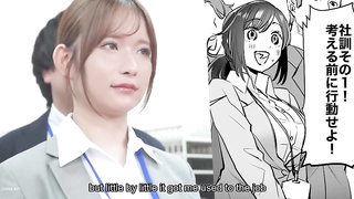 [NIMA-065] The melancholy of a corporate slave OL girl Delivering the resignation Momozono Rena