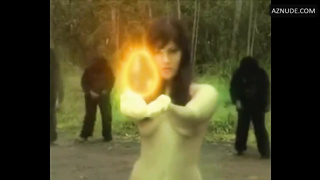 Sunny Leone Breasts Scene in Alabama Jones And The Busty Crusade