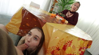 Breezy Bri - Little Step Sis Is Thankful For My Dick