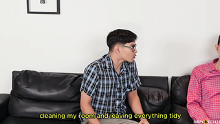 Latina Kathy Lee primer anal hijastro