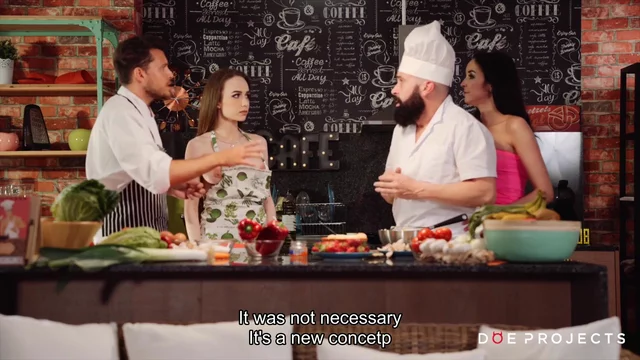 Xx English Hot Video Hd - Hot Threesome At The Cook Show (Full Video, English Subs) 1080p HD