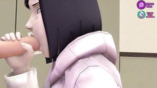 Stranger got BJ by Hinata