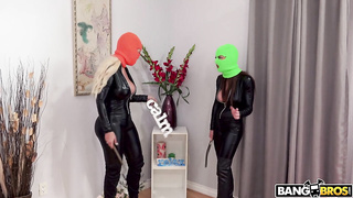 Bridgette B & Karma RX Robbing The Family Jewels