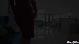 Angelina Moon - Off The Couch And Into Stepmom XXX