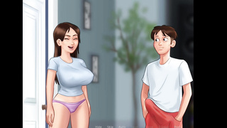 All sex scene of Debbie from summertime saga