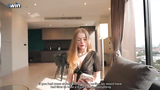 No Honey, No One Is Fucking Me, It Seems To You! Wife Talks to her Husband and Fucks with Her Lover 2 video