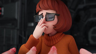Velma vs ghost cocks 2