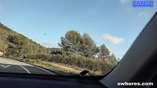 Marta Villalobos Follando en auto Sub esp