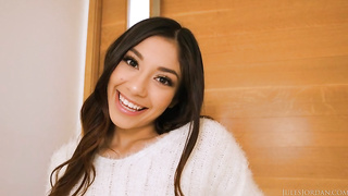 Xxlayna Marie - Petite Spinner Xxlayna Marie Drains A Fat Cock rq