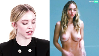 Big Tits Celebrities Clothed vs Unclothed (1080)