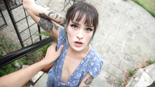 Littlehollybeth & Arko Rahi - Outdoor Hairy Armpits Fuck - Hairy Porn.