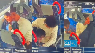Viral MMS video of a college girl sucking dick in a Metro