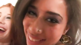 Lesbians having fun together 1874