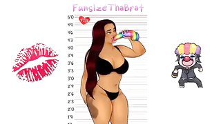 Clown fuck ebony pawg