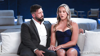 Naughty Bonnie - Naughty Bonnie And Clyde - Young Blonde Hotwife Gets BBC Double Teamed