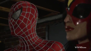 Spiderman Vs Superman Xxx Parody (480) 2 video