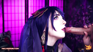 Mollyredwolf - Raiden Shougun Secret Quest Scene (2160) 2 video