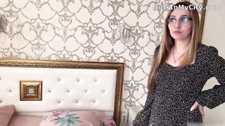 Don't lie to me, eat your cum! - Fucks stepmom in a hotel and cums in her mouth (720)