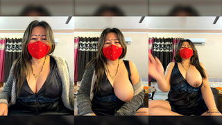 88pink Delhi ke Nepali Randi bhabhi 19 jan ka night one boobs open show