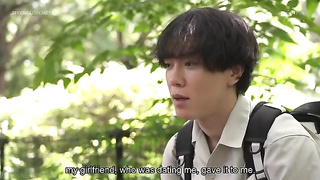 [JUR-597] Away from the city’s hustle on a trip, I met married woman Kiho by chance… Snowy creampie