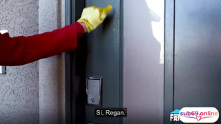 El semen solo sabe bien cuando se comparte con tu madrastra y tu tía - sub español