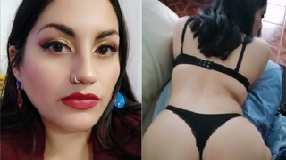 Cogida con una Sexy Tanga y bra negra para mi amigo