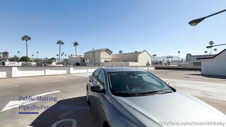 Rooftop Pussy - Nikki Narcos Gets Pipedbypete at 11am