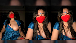 88pink Delhi ke Nepali Randi bhabhi light jane ke baad sexy boobs show kiya part 7