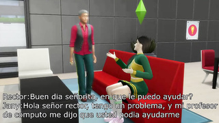 Animación 3D hentai. La Oficina. Subtitulado Español