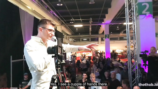 Milo Moire - Naked Selfie Performance At Extasia Zurich