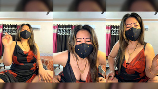 88pink Delhi ke Nepali Randi bhabhi western dress dirty talk show part 5