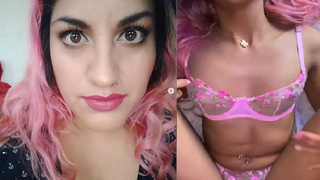 DannaDanger - Cogiendo durante la fiesta con un Tanga y Bra rosa