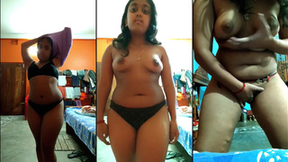 Pakistani Bhabhi Showing Her Sexy Body To Her Indian Husband