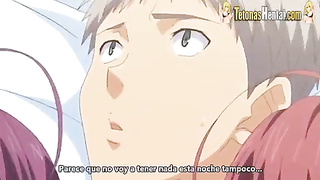 Hombre se folla a su esposa y a su hijastra sub español hentai