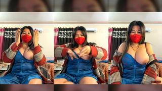 88pink Nepali randi bhabhi blue nighty one boobs open